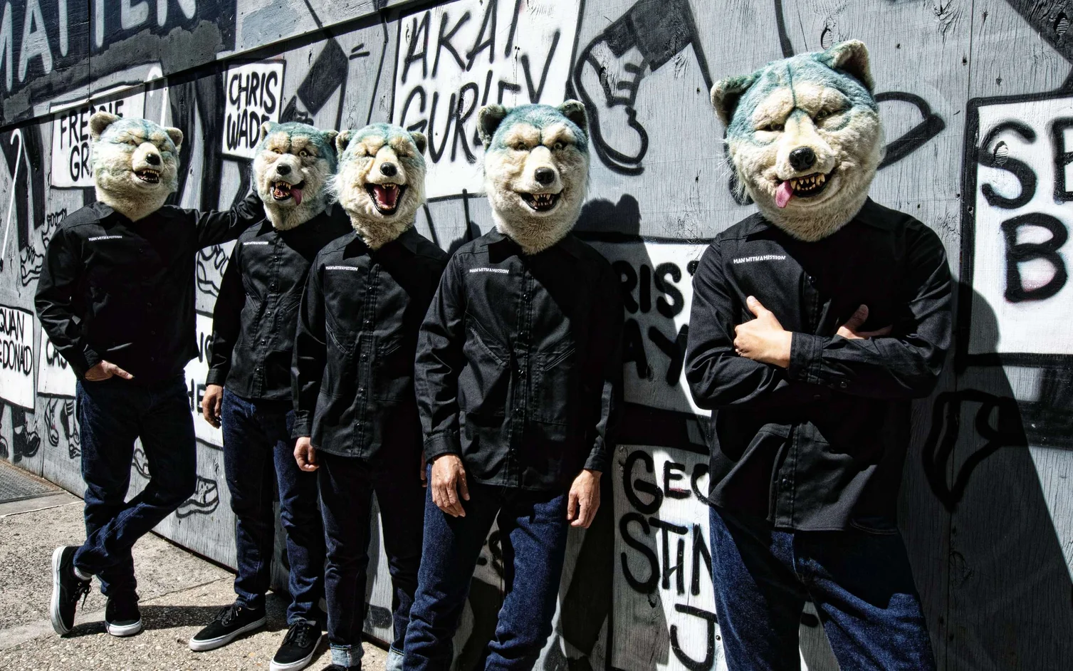 ミュージシャン MAN WITH A MISSION WOLF CAR PACK MAN-WITH-A-MISSION